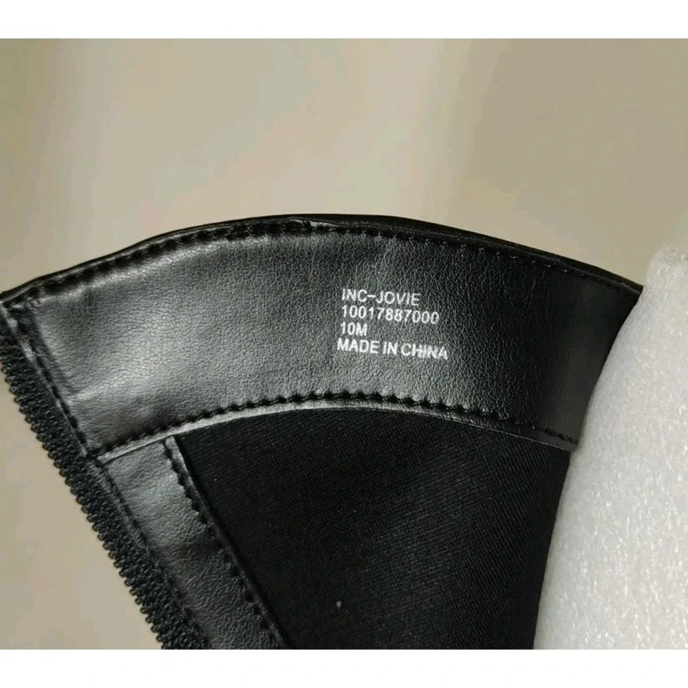 I.N.C. International Concepts Women's Black‎ Jovie Knee High Boots Size 10M NIB